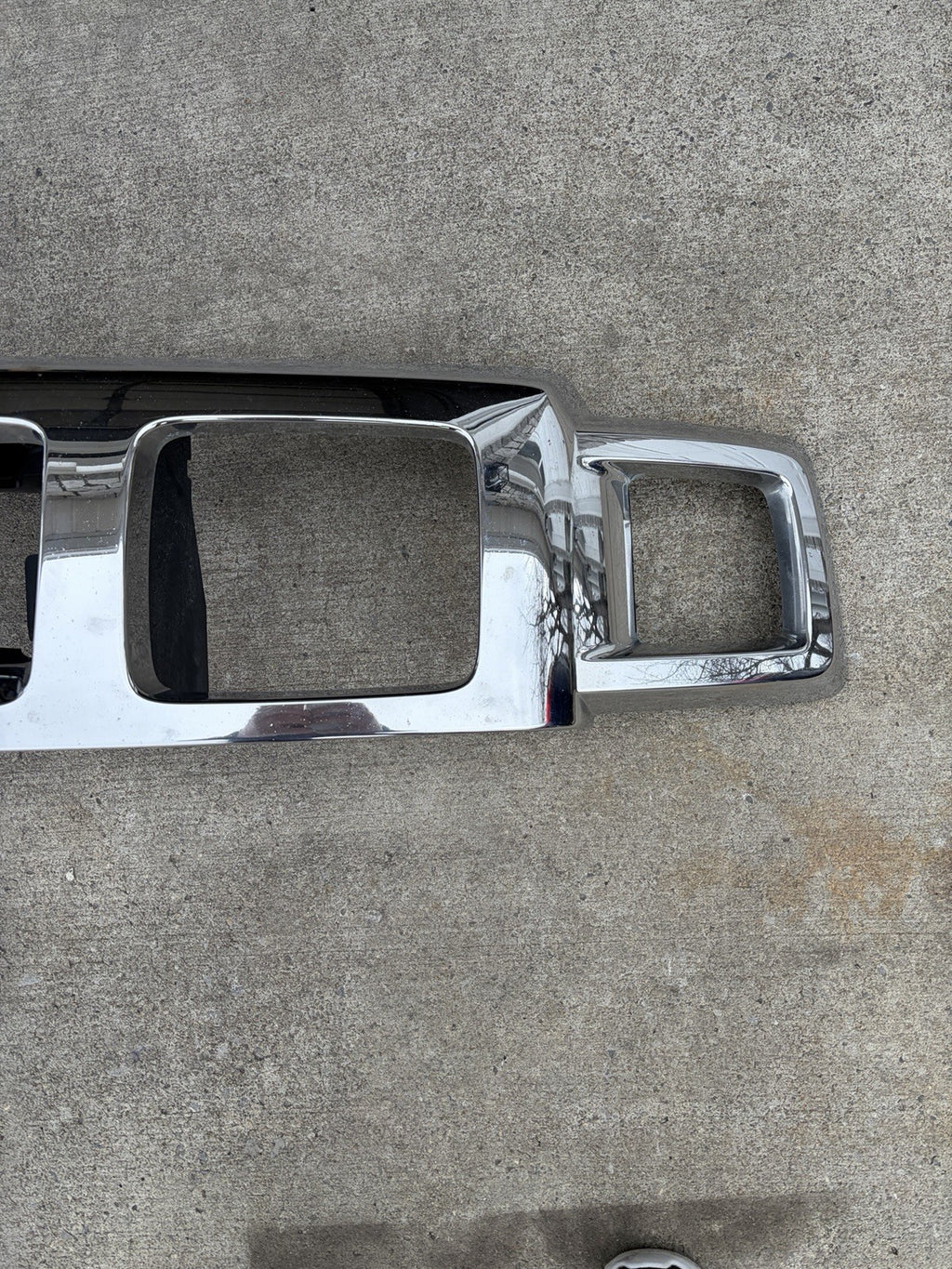 06-10 HUMMER H3 UPPER RADIATOR GRILL GRILLE CHROME