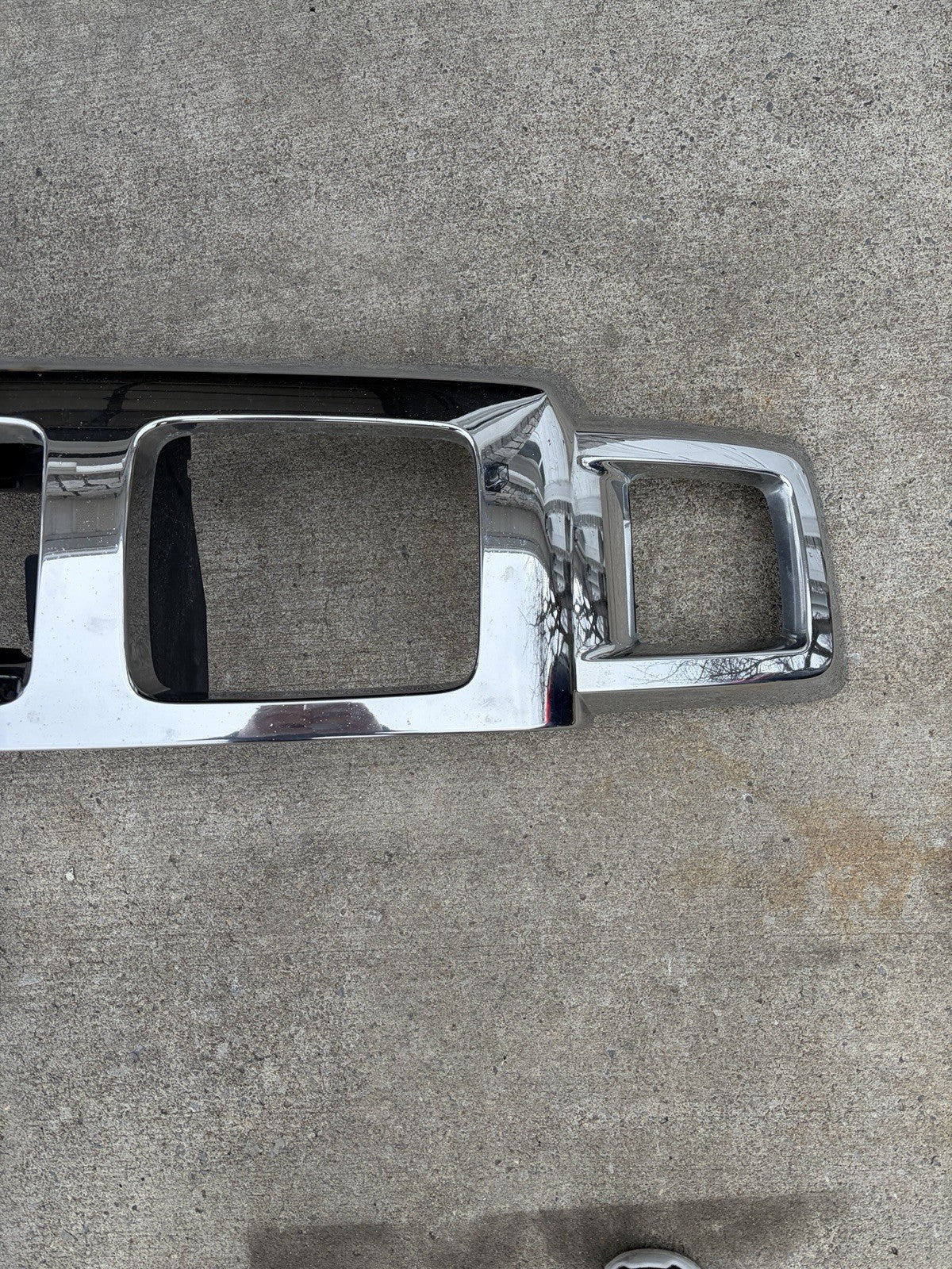 06-10 HUMMER H3 UPPER RADIATOR GRILL GRILLE CHROME