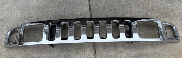 06-10 HUMMER H3 UPPER RADIATOR GRILL GRILLE CHROME