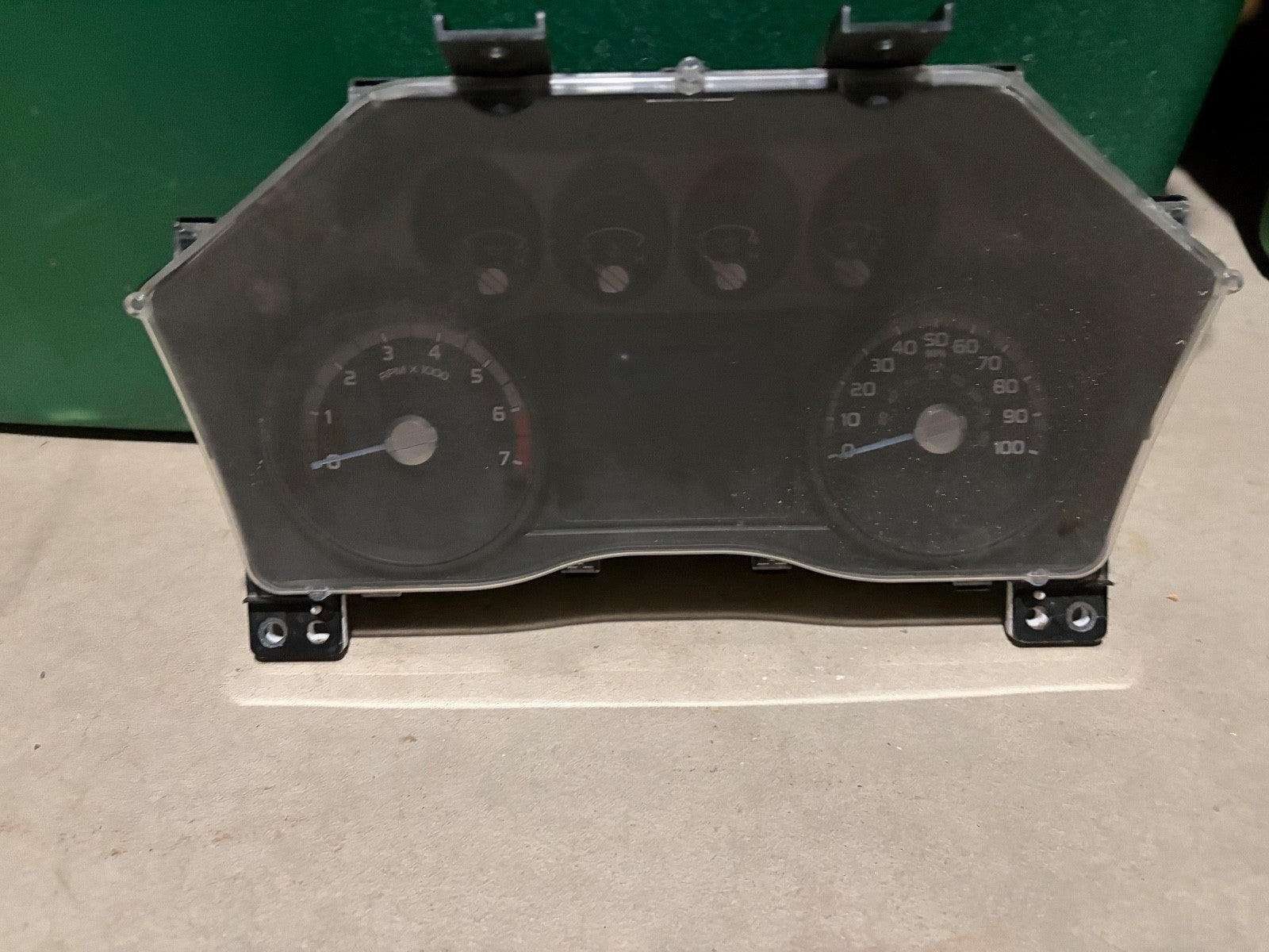 Speedometer Instrument Cluster 2015 Ford F250SD F350SD GAS MILEAGE UNKNOWN