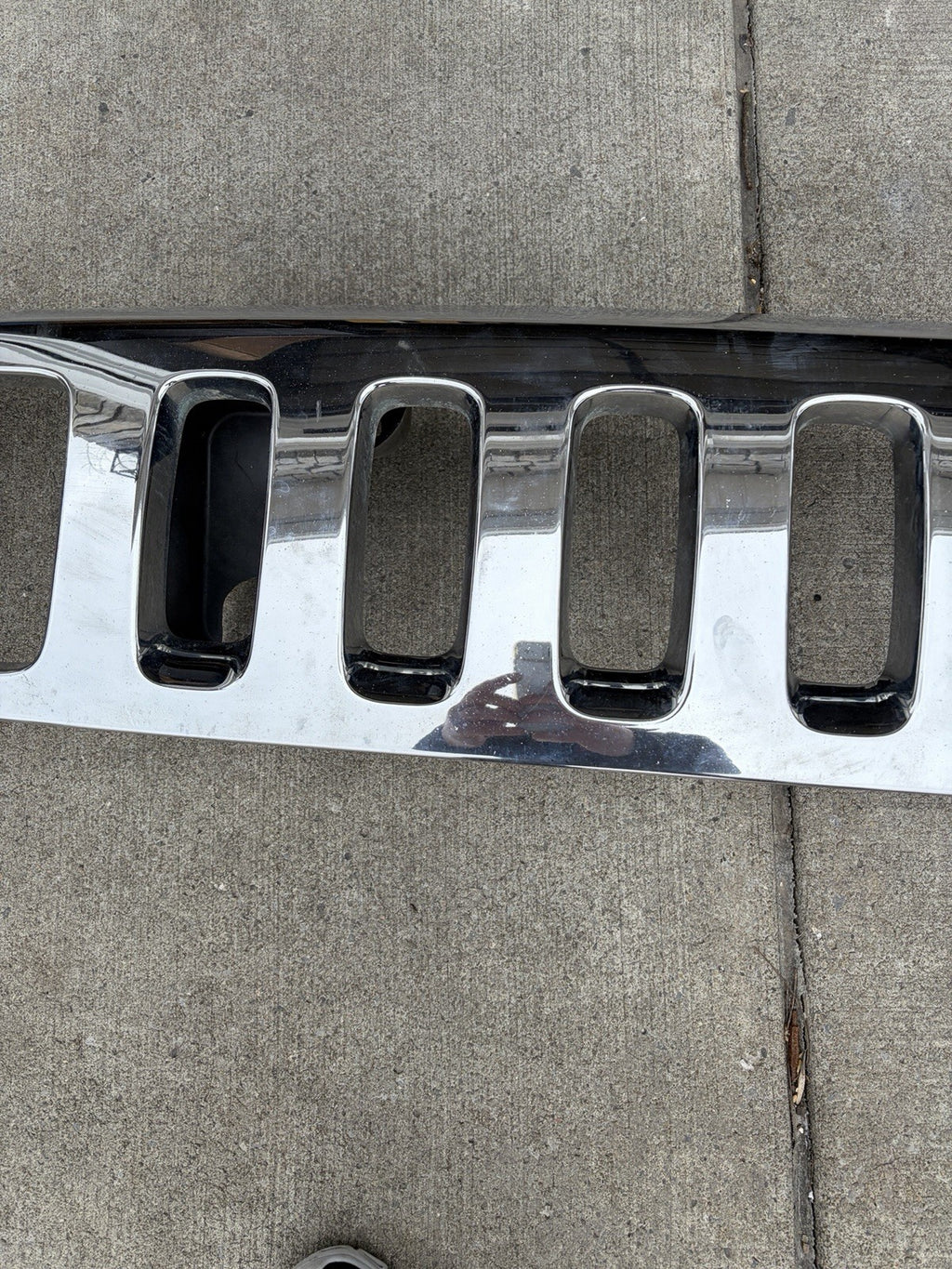 06-10 HUMMER H3 UPPER RADIATOR GRILL GRILLE CHROME